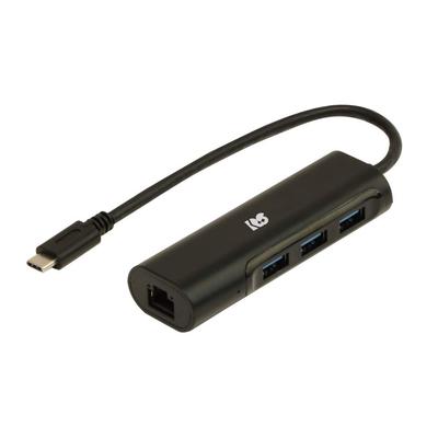 RATOC USB Gigabitový LAN adaptér s USB hubem Type-C RS-UCLAN-H3