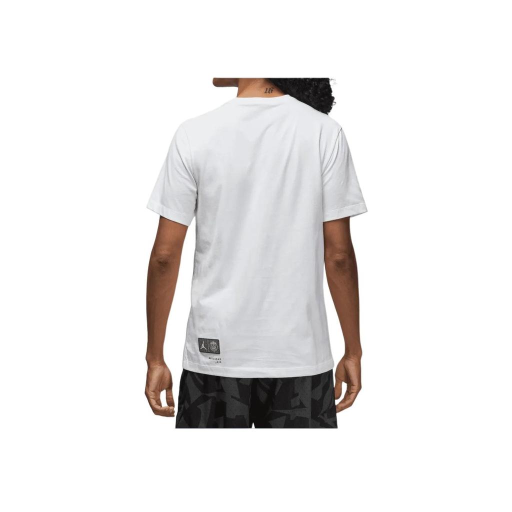Jordan American Retro Letter Graphic Print Round Neck Sports Casual Short-Sleeve T-Shirt Men Tops White DM3093-100