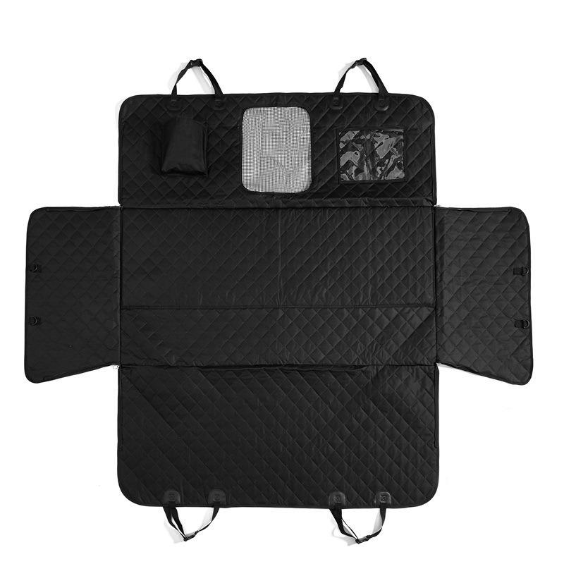 

Pet car mat, the rear seat is all-inclusive, waterproof, scratch-resistant and wear-resistant чёрный