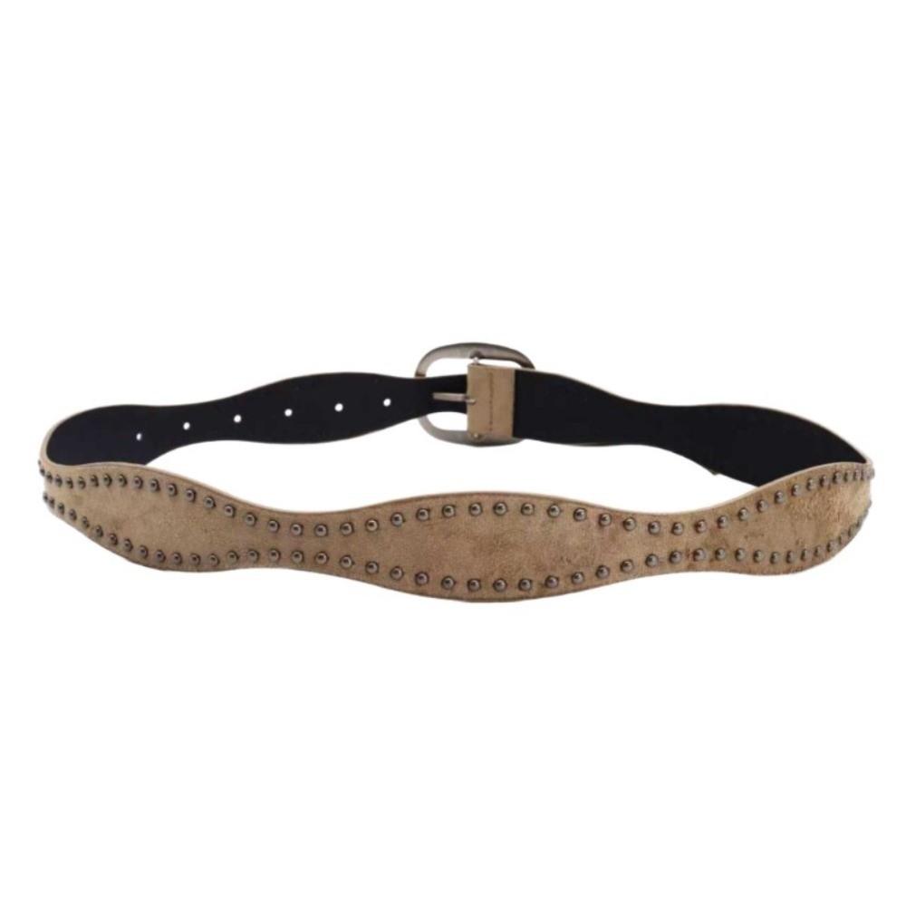 Pin Buckle Double-Row Rivet Belt Retro Vintage Belt Y2K Style Waist Belt  Dating