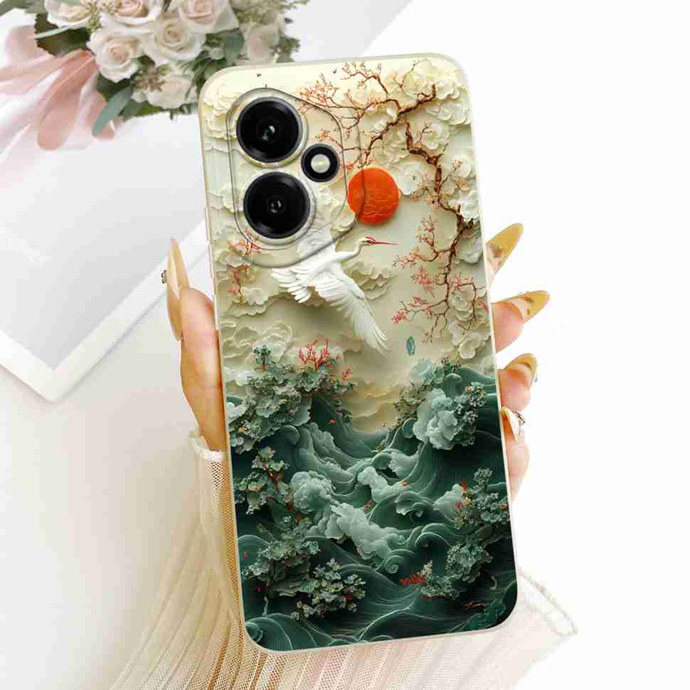 Casing For Honor400 Honor 400 5G Pretty Butterfly Dragon Silicone Soft Phone Case For Honor 400 DNY-NX9 Shockproof Back Cover
