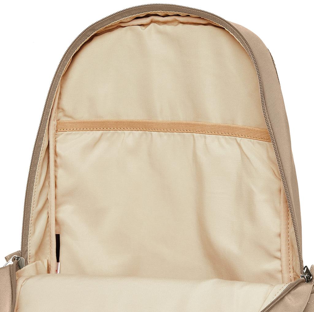 Anello Grande MOIST Backpack (GTM0311), A4 Size, 10 Pockets, Women's, Gray Beige, Free Size