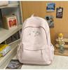 Schoolbag Female Japanese Cute Cartoon Kitten Soft Girl College Style Backpack Mori Candy Color Large Capacity Backpack