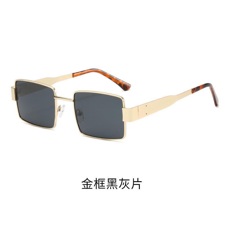 

Box sunglasses, box men s and women s tide anti-ultraviolet Arc de Triomphe fashion glasses, high-end street sunglasses 50-21-143