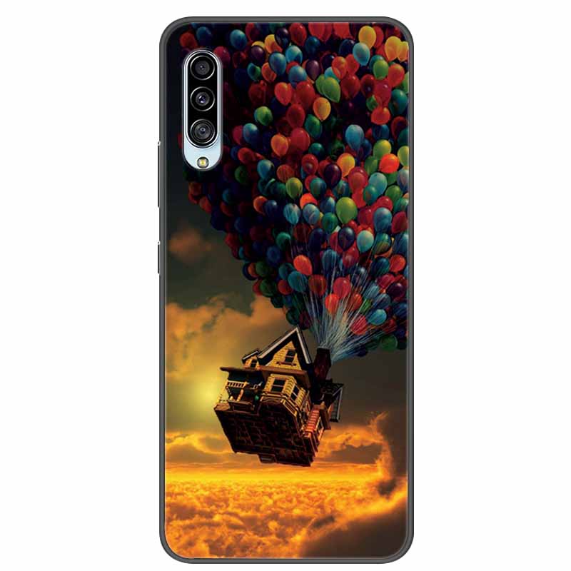 For Samsung Galaxy A90 5G Case Fashion Soft TPU Silicone Black Back Cases For Samsung A90 Phone Cover 6.7" Coque Galaxy A90 Para