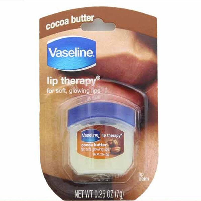 Mini baume à lèvres Vaseline Soin des lèvres parfum cacao