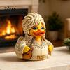 Duck Ornaments for Music Lovers Charming Novelty Ornament, Musical Theme with Guitar Creative Inspired Figurines Decor, Decorative Collectible