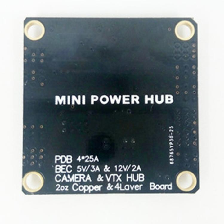Matek Mini Power Hub PDB Power Distribution Board PDB with BEC 5V/12V 2oz Copper