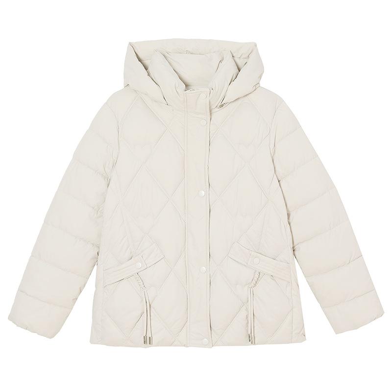 Winter new cotton clothes women's short slim-fitting cotton-padded clothes thickened and guaranteed, with women's coat and hat
