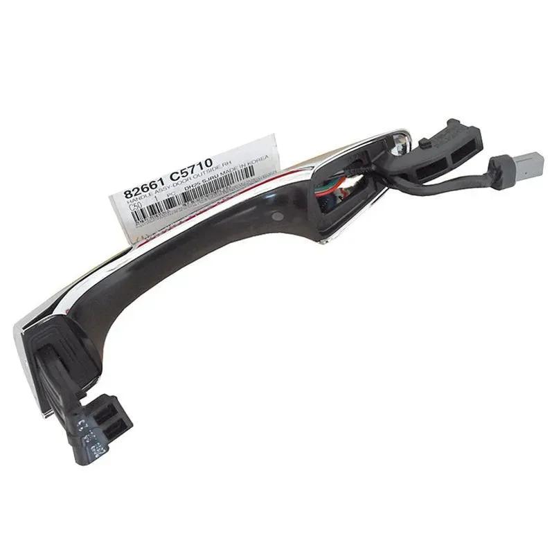 82651C5710  Front Chrome Outside Door Handle LH RH for KIA Sorento Exterior Door Handle Have Button