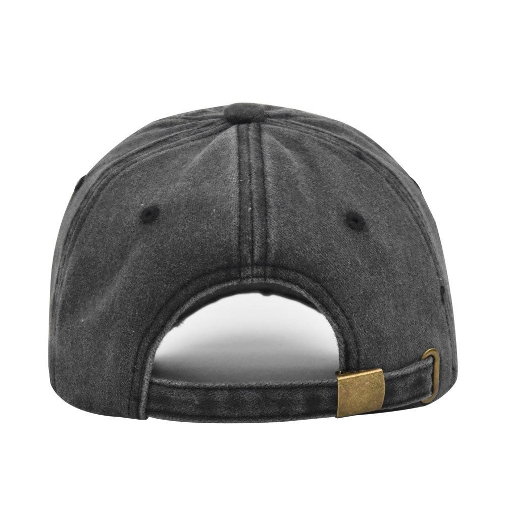Retro Embroidered Letter Baseball Cap For Unisex High Quality Adjustable Washed Cotton Hip Hop Snapback Outdoor Sports Hat Gorra