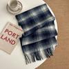 Selected 100 Small Wool Scarves Autumn and Winter Classic Plaid Scarves Unisex Warm Scarves