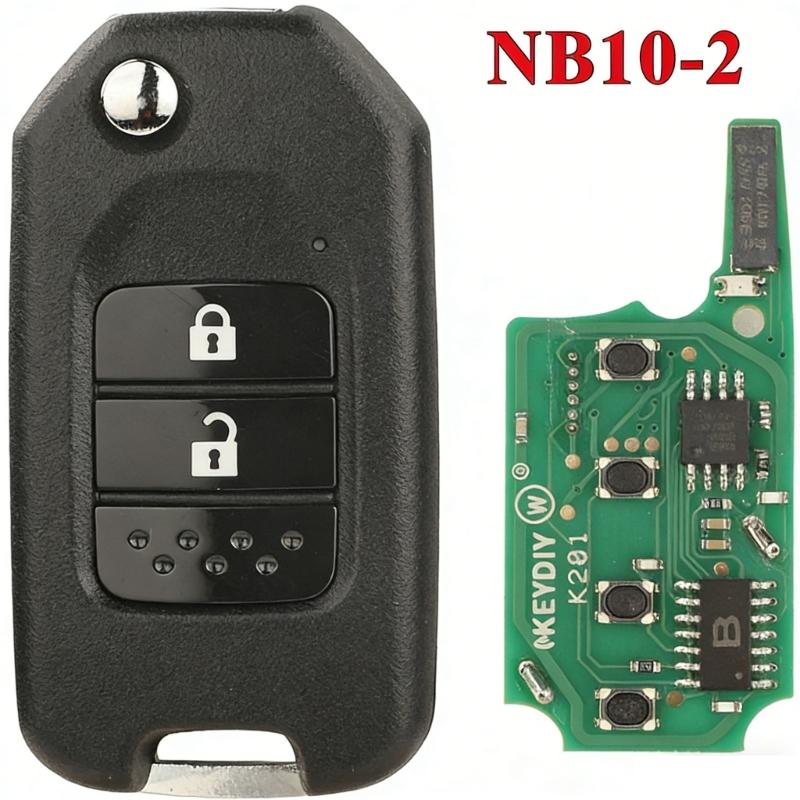 2/3 Button Remote Car Keys Fob for URG200 KD900 KDNB Ergonomic Design Replacement Universal Remote Key with Chip