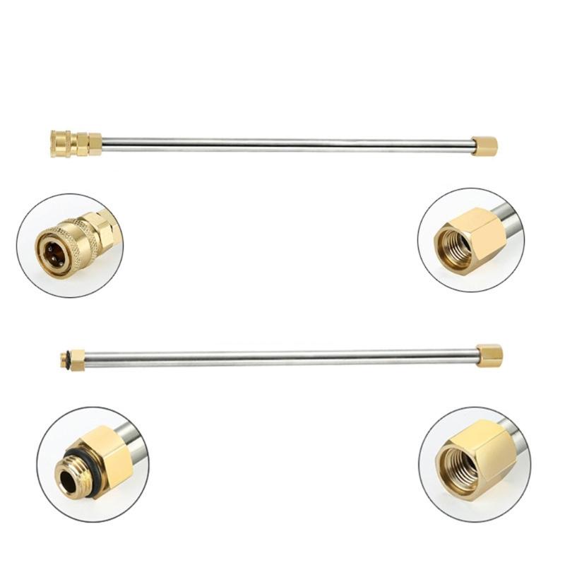 Uprgades Pressure Washer Gutter Cleaning Attachment Extendable Wand Set Pressure Washer Extensioner For Car Maintenance