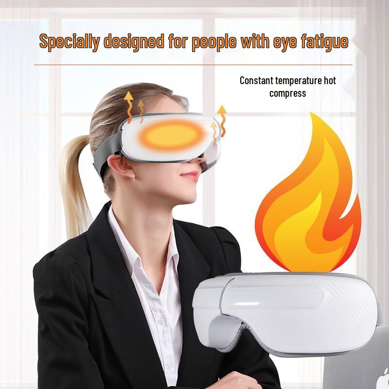 Hezheng Foldable Smart Eye Massager with Heat and Music