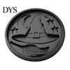Easy Craft for Beginners Halloween Stepping Stone Mold, Reusable Plastic Molds, DIY Cement Sunflower Garden Path Maker Mold Patio Lawn & Backyard