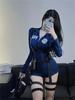 Cute Bunny Girl Cosplay Rabbit Costumes Women New Year Open Bra Crotch Sexy Lingerie Erotic Bandage Bodysuit Plus Uniform