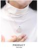 S925 Sterling Silver Maitreya Buddha Pendant Necklace - Laughing Buddha Collarbone Chain, Women's Versatile Chinese Style.
