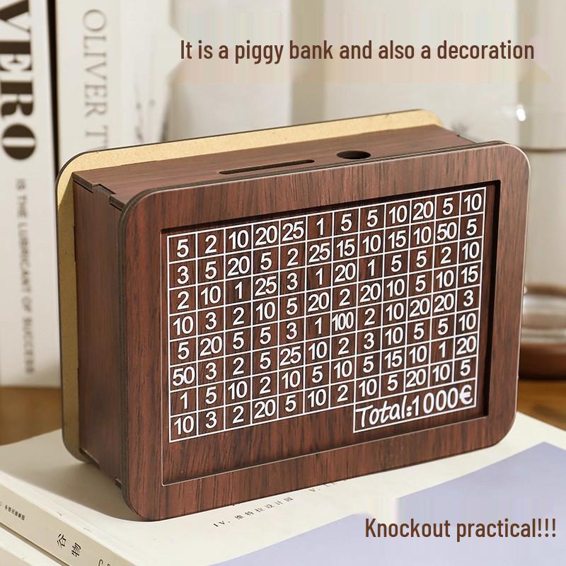 2025 Dřevěné prasátko: Úspory bez výjimky pro všechny věkové kategorie, velká kapacita