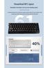 New 60% Aluminum Magnetic Axis Hot-Swappable Mechanical Keyboard for Office & Gaming