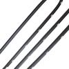 4pcs/set Black Car Door Window Glass Weatherstrip Trim For Hyundai I30 2008-2011 822102L000 Waterproof Pressure Sealing Strip