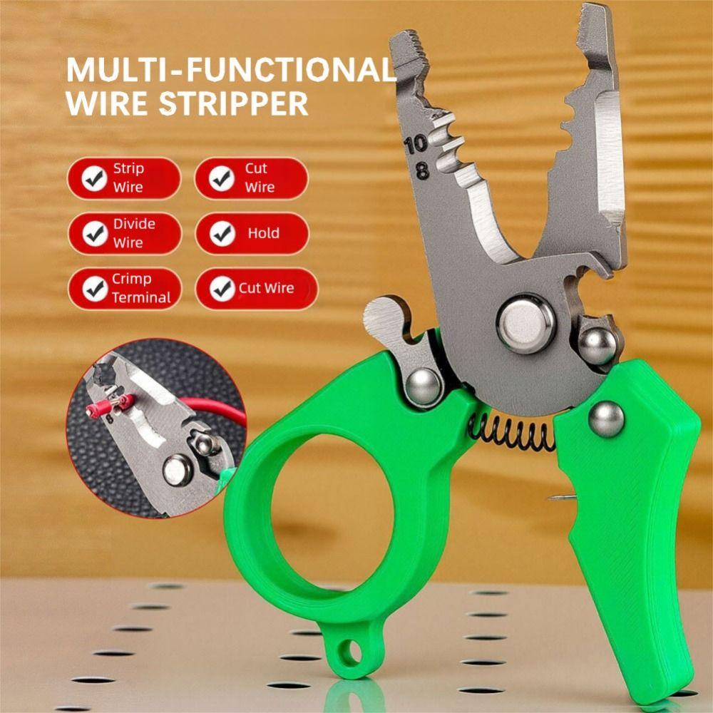 Wire Stripper Crimper Micro Wire Strippers Small Cable Plier Wire Stripper Tool  for Professional