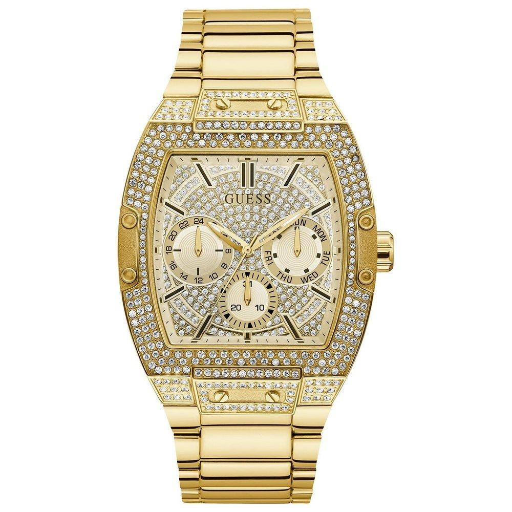 Guess Uomo Oro Logio Da Gw0094g2 Tono Phoenix