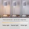 Modern LED CordlessTable Lamp 3 Level Brightness Night Light Touch Dimmable Desk Light For Coffee Table Living Room Bedroom