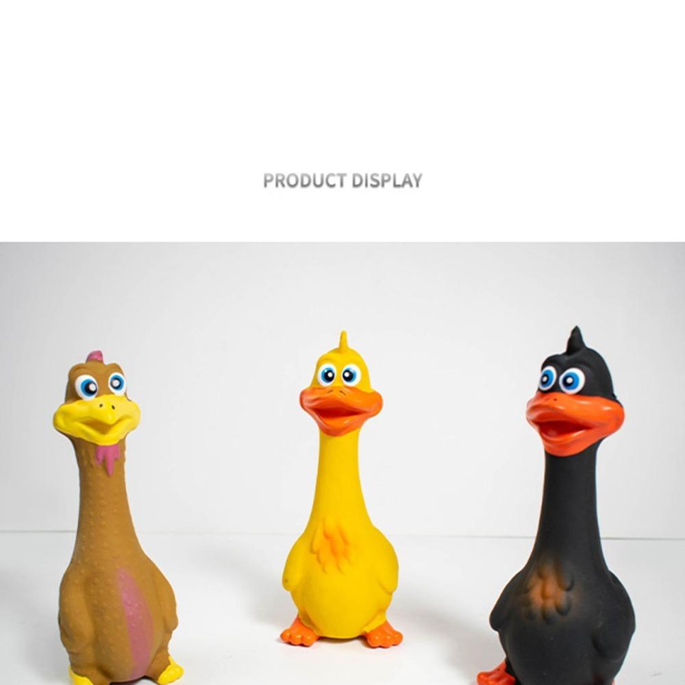 Standing Form Dog Squeaky Toy Squeaky Sound Dog Training Toy Pet Sound Plaything Puppy Training коричневый