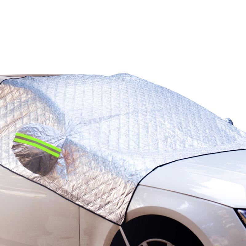 Magnetic Car Sunshade - Insulated Aluminum Windshield Snow Shield
