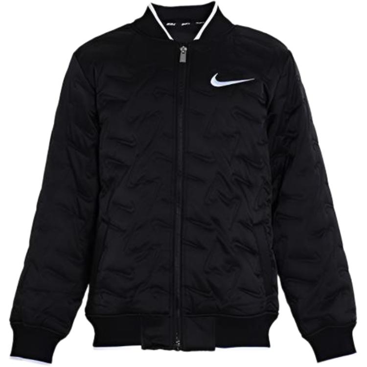 

Nike Куртка из хлопка, ветрозащитная, теплая, повседневная, детская, черная D03684-010 L