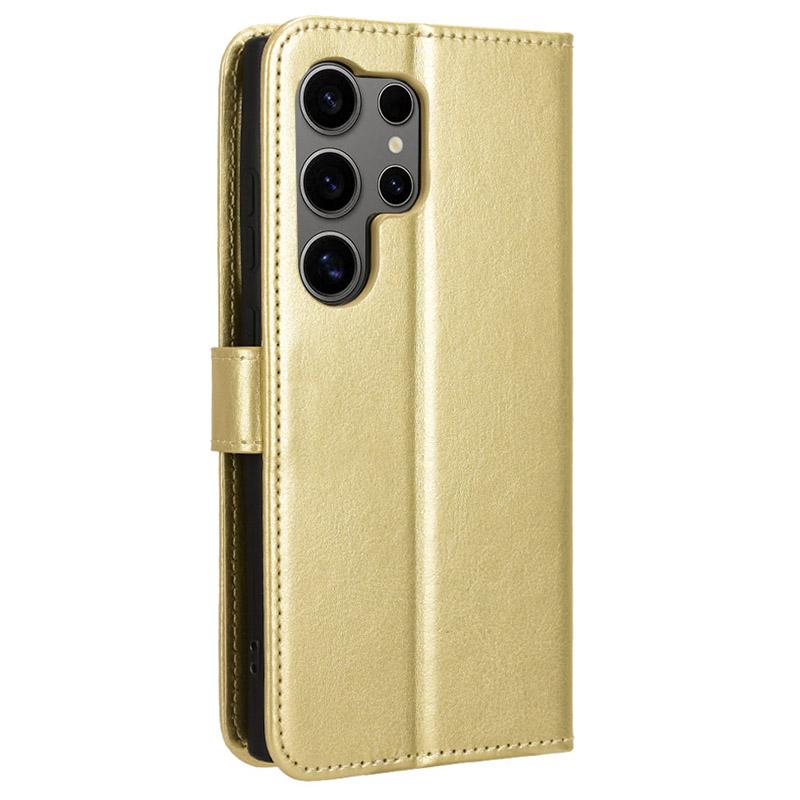 For Samsung Galaxy S24 Ultra Phone Leather Case Protective Cover with Wallet Stand