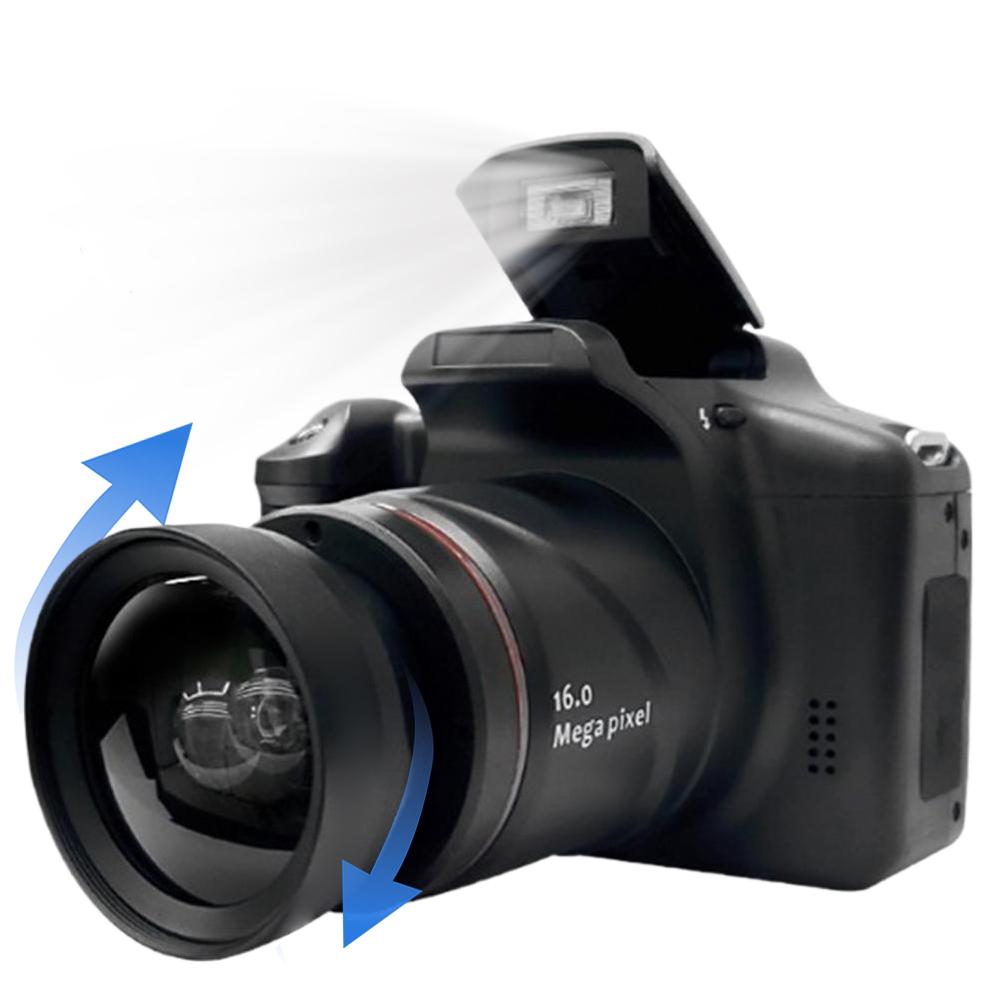 16MP Digital Camera with 2.4 Inch LCD Screen Vlogging Camera 16X Digital Zoom Video Recorder for Photography