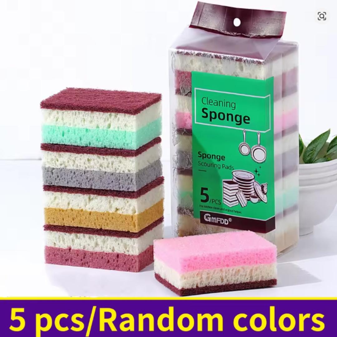 

Губчатая салфетка высокой плотности, салфетка для мытья посуды, нежирные кухонные и кейтеринговые принадлежности, губчатая щетка, кастрюля и миска