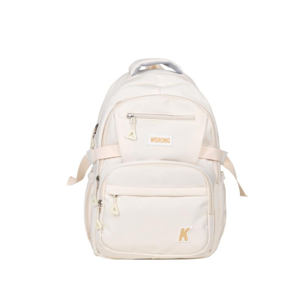 Large capacity backpack female Korean versatile high school student college student schoolbag trendy brand junior high school student backpack