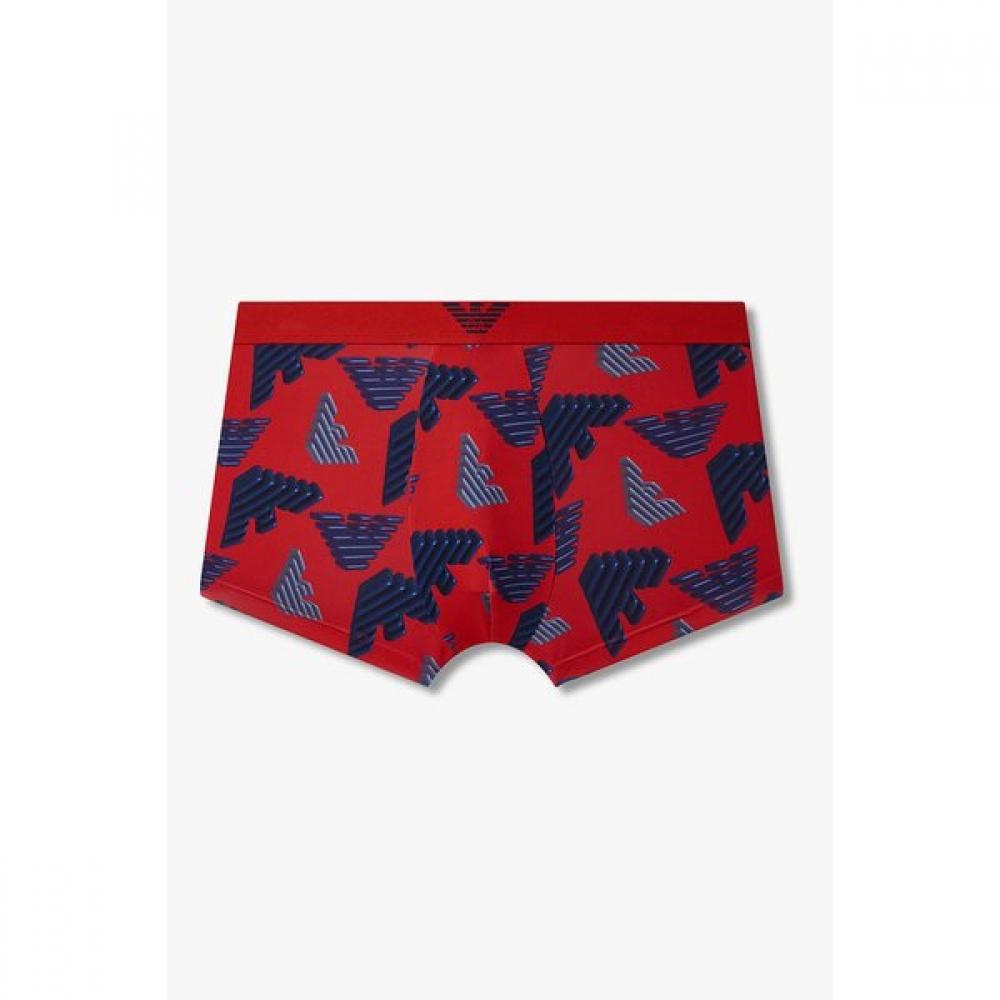 

Emporio Armani Men S 3d Eagle Pattern Poly drowerS 0815312052 XL(110)