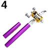 Mini Outdoor Pocket Fish Pen Shape Fishing Rod Aluminum Alloy Fishing Pole