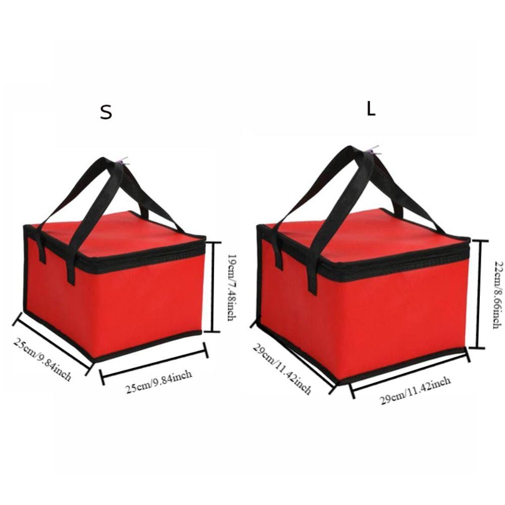 Portable Food Insulated Bags Waterproof Insulated Thermal Cooler Bag Lunch Bag  Outdoor