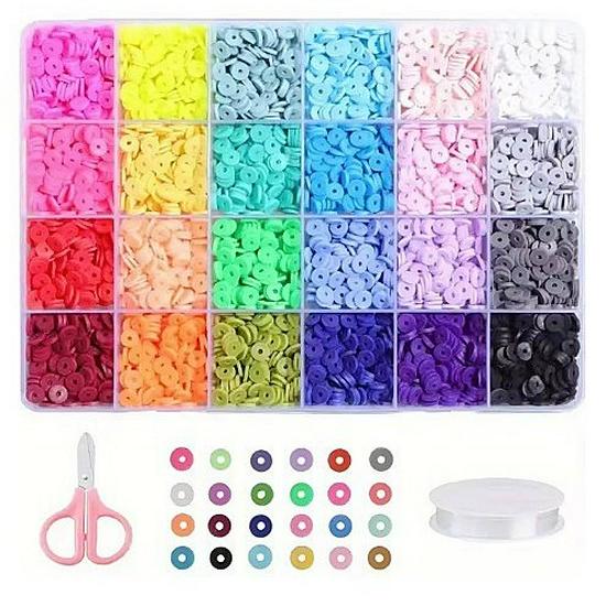 DIY Jewelry Bead Bracelet Kit: Educational Toy Set for Kids with Handmade Gift Box