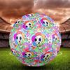 Dandy's World Print Size 5 Soccer Ball, Standard Match Football for Sports Game and Team Practice, Ideal Gift for Soccer Fans