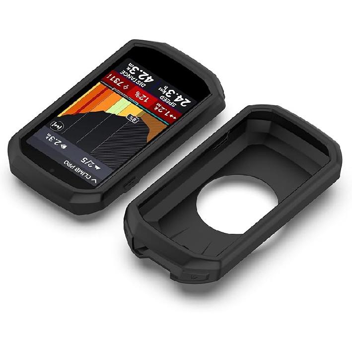 

Силиконовый чехол для Garmin Edge 1050, Портативный защитный чехол для Garmin Edge 1050, Водонепроницаемый и противоударный (черный) чёрный