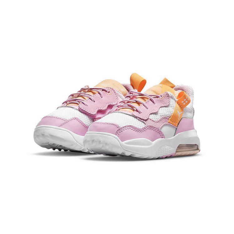 Jordan MA2 Sports Non-Slip Shock Absorption Wear-Resistant Breathable Low-Top Running Shoes Baby Sneakers Pink White CW6596-160