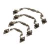 DRELD 1Pc Antique Furniture Handles Cabinet Knobs and Handles Drawer Cabinet Kitchen Pull Cupboard Handle Furniture Fittings