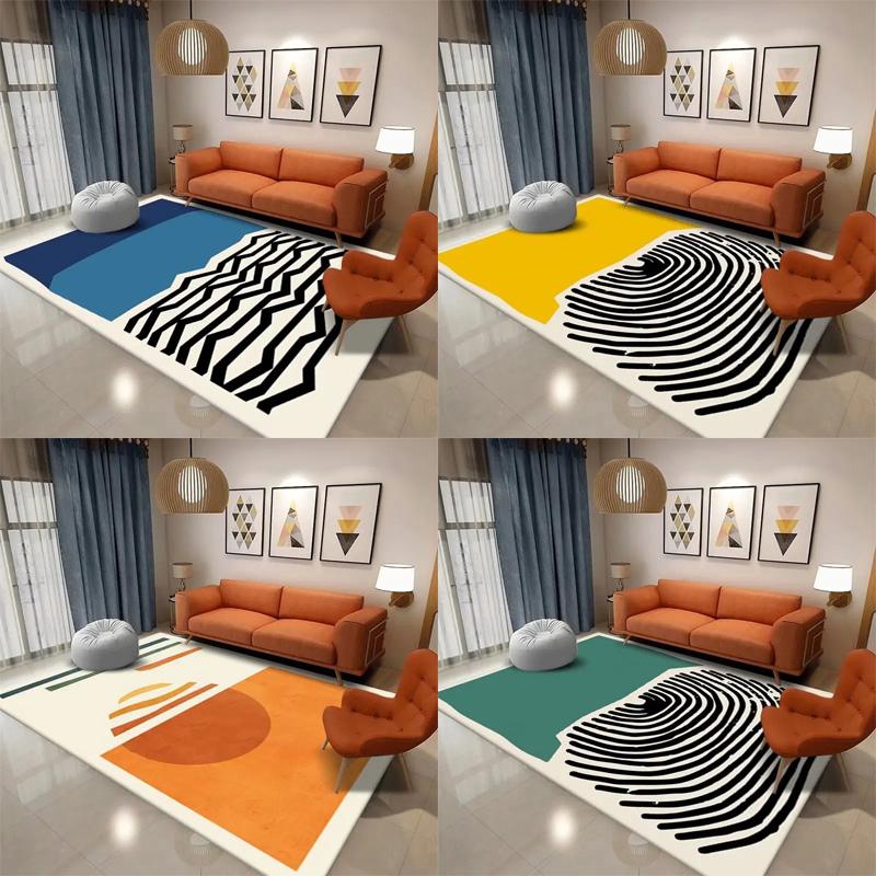 Modern Minimalist Bedroom Carpet for Home Decor Living Room Hallway Kitchen Non-slip Floor Mats Hotel Sofa Coffee Table Area Rug