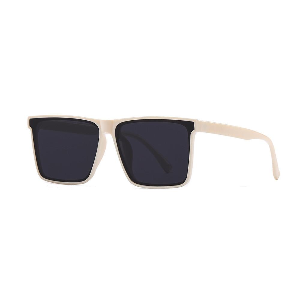

Men Square Polarized Sunglasses With Uv400 Protection For Driving Outdoor Sports 2023 OffWhiteGrayLens