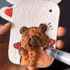 10PCS Foam Texture Painting Paper Puffy Texture Paper Creative Magic 3D Art Drawing Paper for Kids DIY Painting Educational Toys