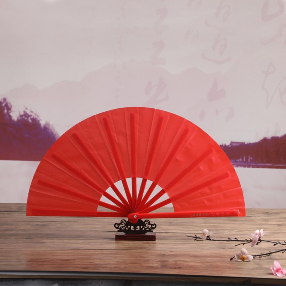 Durable Plastic Bone Fan Classical Yoga Fan Martial Arts Products Kung Fu Fan  Dance Performance