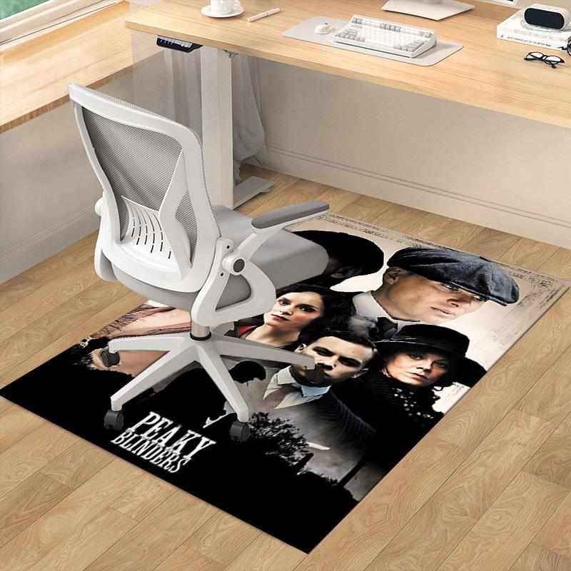 Peaky Blinders Gangster Theme Carpet For Playroom Bedroom Living Room Sofa Home Decor Kids Game Area Rug Nonslip Floor Mat