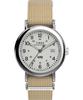 Годинник Weekender Кварцовий Водонепроникний 5 АТМ Акриловий Білий Циферблат TW2Y09100 Унісекс [TIMEX] [Вживаний]