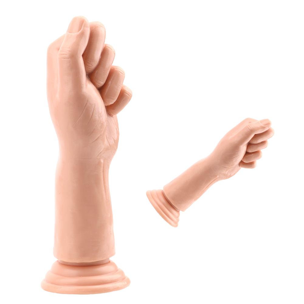 Suction Big Hand Anal Stuffed Large Penis Fist Anal Plug Huge Dildo Butt Plug G-spot Erotic Masturbate Sex Toys Silicone